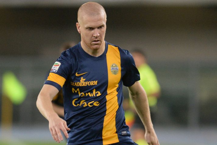 Emil Hallfreðsson er í miklum metum hjá Hellas Verona.