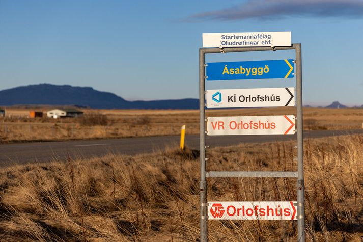Maðurinn var einn á ferð um miðja vegu milli Laugarvatnsvegar og Skjaldbreiðar.