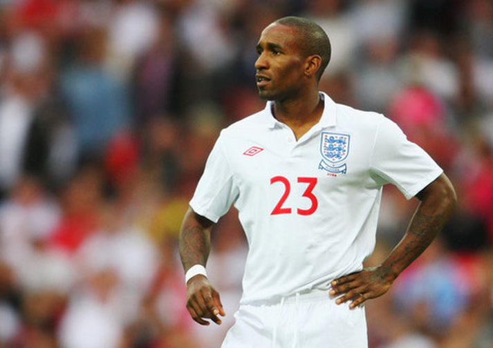Jermain Defoe í leiknum í dag.