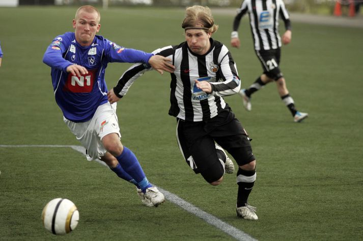 Óskar Örn Hauksson hefur skorað flest mörk fyrir KR í leikjum liðsins á móti Stjörninni á KR-vellinum.