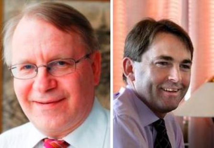 Vilhjálmur Egilsson og Finnur Sveinbjörnsson.