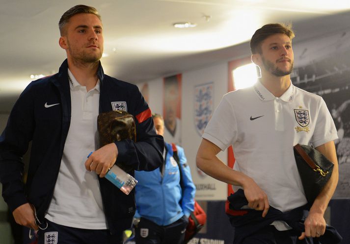 Luke Shaw og Adam Lallana gætu yfirgefið Southampton í sumar.