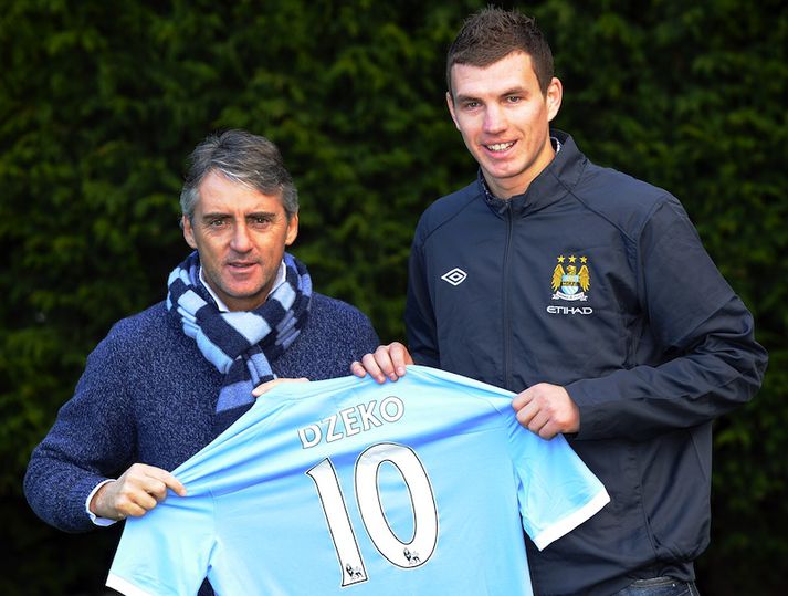 Dzeko kostaði  27 milljónir punda. Hann kom frá Wolfsburg í Þýskalandi.
