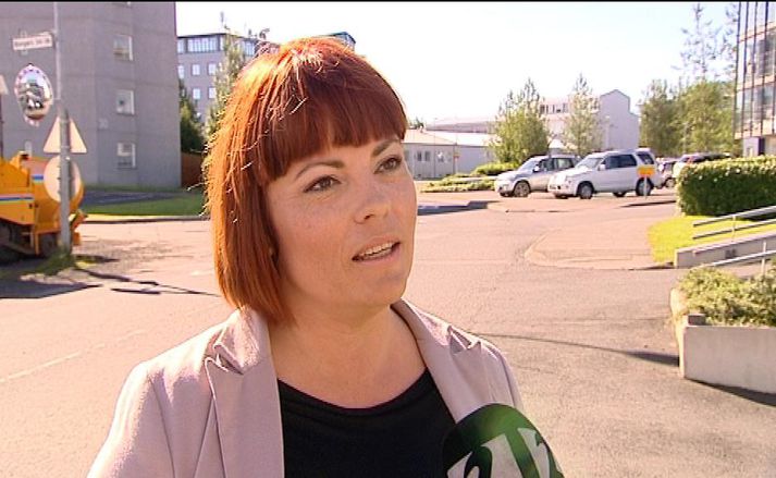 Þóra Magnea Magnúsdóttir, verkefnastjóri fræðslumála hjá Samgöngustofu, minnir ökumenn á að keyra ekki undir áhrifum.