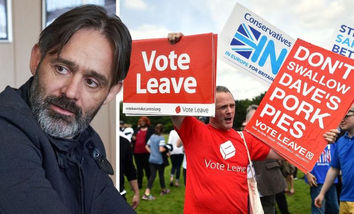 Fjöldi kvikmyndaverkefna hafa ratað hingað til lands vegna uppgangs í Bretlandi sem er nú í óvissu vegna Brexit. Baltasar Kormákur segir kollega sína í Bretlandi miður sín vegna niðurstöðunnar.