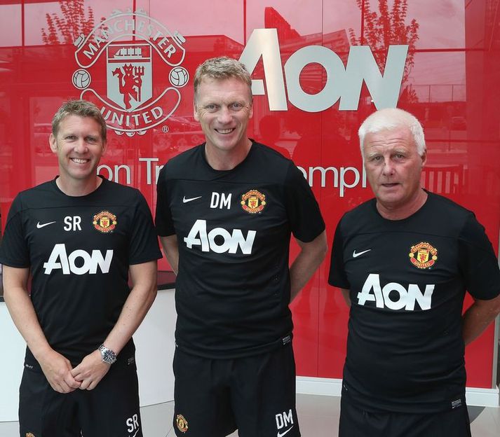 Það er verðugt verkefni sem býður Moyes enda forveri hans sá allra sigursælasti í sögu félagsins.
