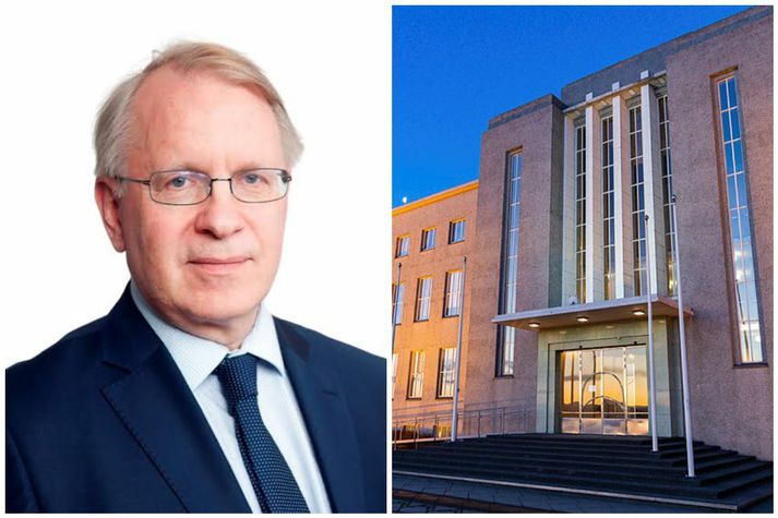 Vilhjálmur Egilsson bendir á að karlar eru með hærri tekjur en konur í öllum aldurshópum, þrátt fyrir að undanfarin ár hafi konur verið í miklum meirihluta í háskólanámi. Vilhjálmur var rektor Háskólans á Bifröst árin 2013-2020, en á myndinni er Háskóli Íslands