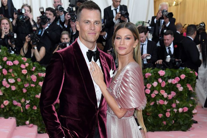 Tom Brady og Gisele Bundchen á MET Gala.