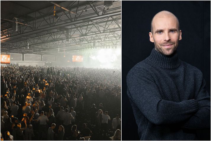 Auðunn Blöndal er upphafsmaður útvarpsþáttanna FM95BLÖ.