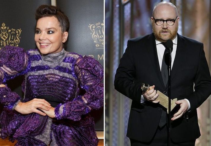 Björk og Jóhann Jóhannsson.