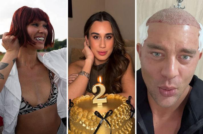 Stjörnur landsins skemmtu sér á ólíka vegu í síðastliðinni viku. 