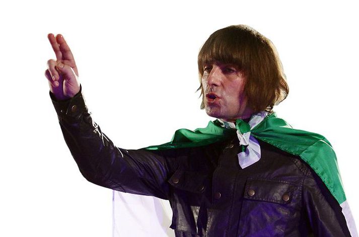 Liam Gallagher og félagar í Beady Eye hita upp fyrir The Stone Roses.