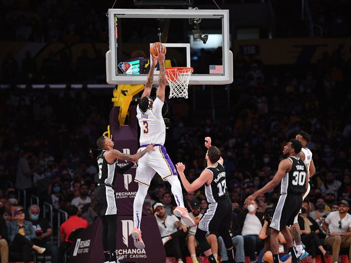 Anthony Davis var óstöðvandi í kvöld.