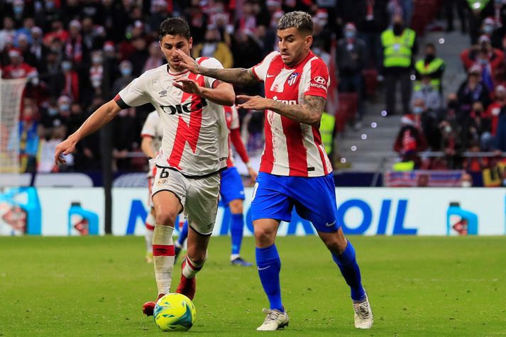 Angel Correa í leiknum í dag.