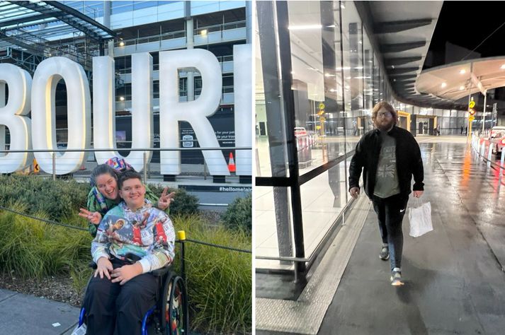 Petra, Frosti og Ari eru komin til Melbourne í Ástralíu þar sem sumarið er að hefjast. Ferðalagið byrjaði dálítið brösuglega en endaði vel.