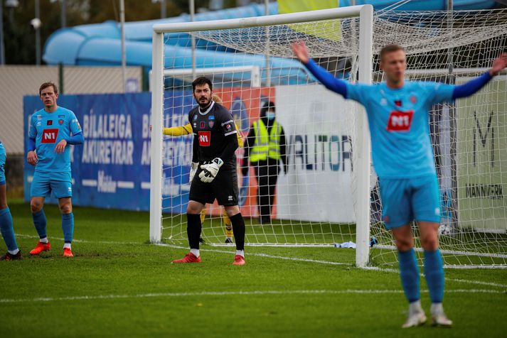 Kristijan Jajalo lék mjög vel með KA á síðasta tímabili.