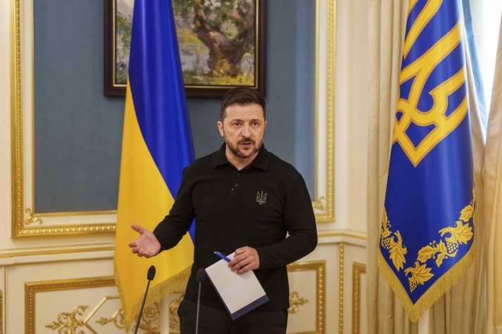 Vólódímír Selenskí, forseti Úkraínu.