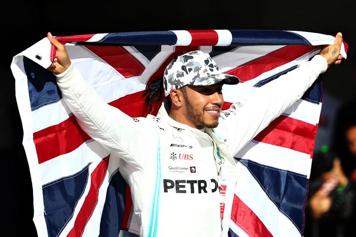 Lewis Hamilton fagnaði heimsmeistaratitli í Texas