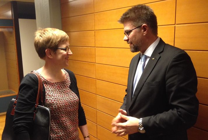 Gunnar Bragi ásamt Ingvild Næss Stub.