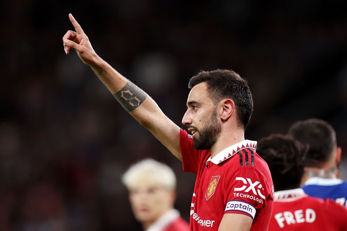 Bruno Fernandes segir að Manchester United vilji meira en bara Meistaradeildarsæti.