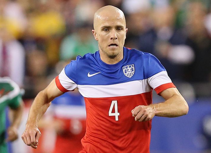 Michael Bradley er miðjumaður bandaríska landsliðsins.