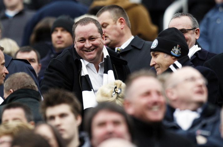 Mike Ashley, eigandi Newcastle er ekki í allof góðum málum.