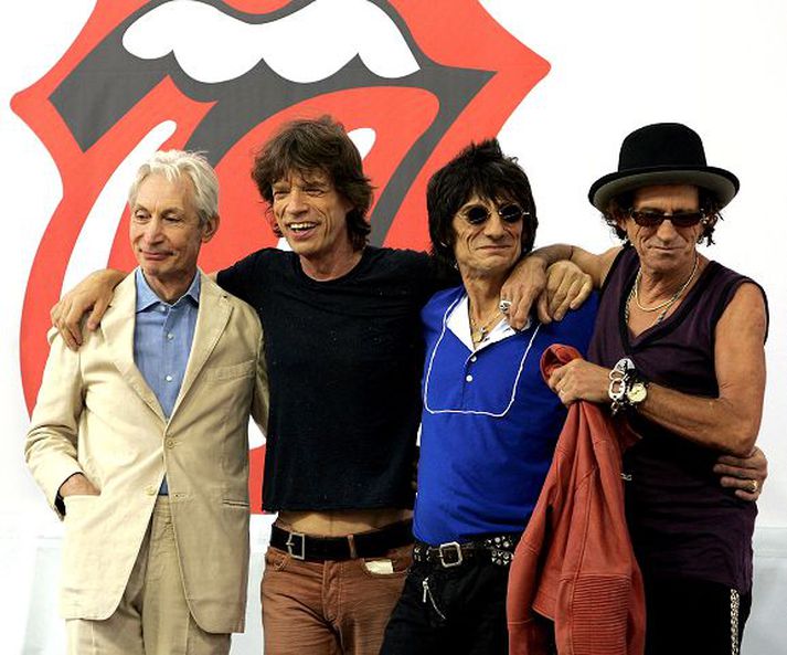 rolling stones Hljómsveitin síunga Rolling Stones byrjar tónleikaferð sína um Evrópu 11. júlí.