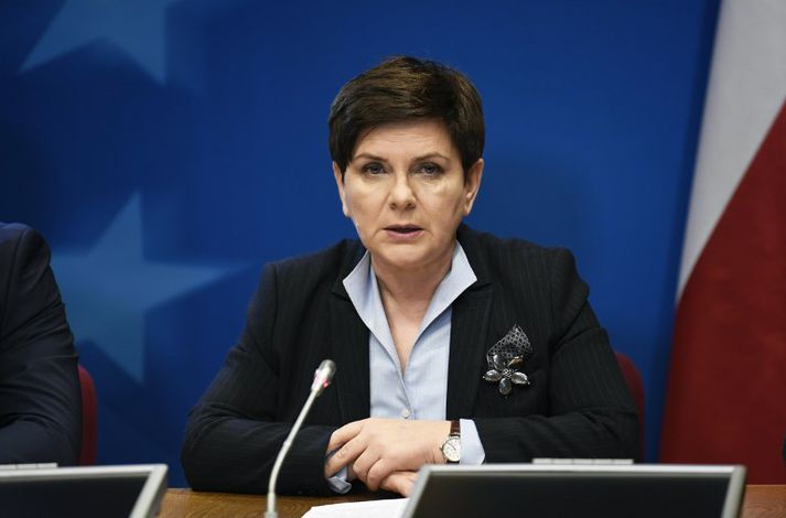 Hin 54 ára Beata Szydlo hefur verið einn vinsælasti stjórnmálamaður Póllands á síðustu árum.