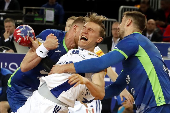 Slóvenía er eitt af liðunum sem gæti átt eftir að berjast við Ísland um sæti í undanúrslitum.