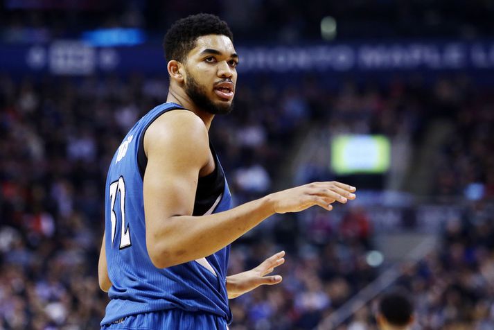 Karl-Anthony Towns er einn sá allra efnilegasti í dag.