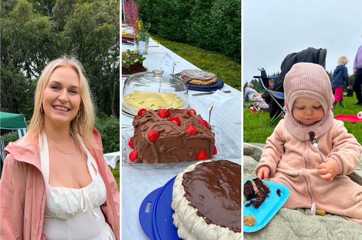Pálínuboðið heppnaðist ótrúlega vel þrátt fyrir að sú gula hafi ekki látið sjá sig meðan á því stóð.