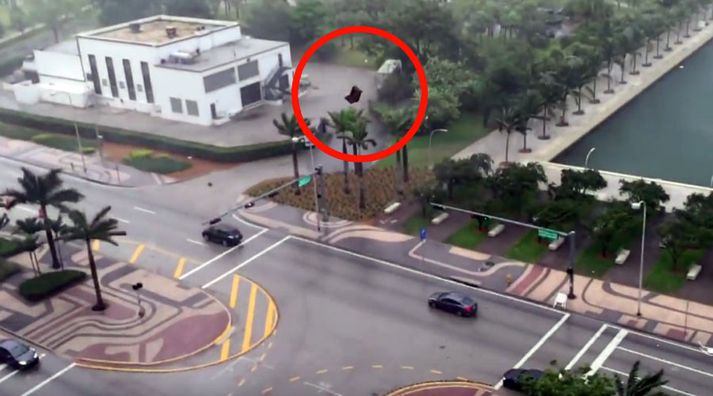 Garðstóll á ferð og flugi.