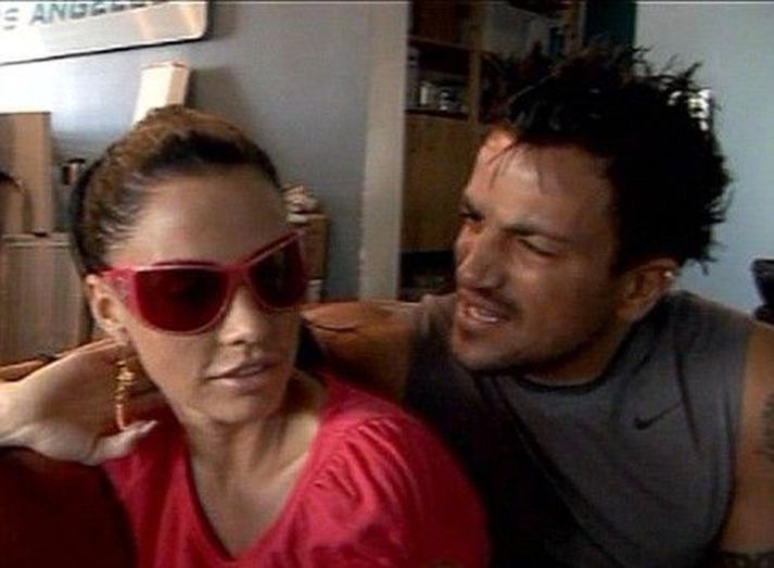 Katie Price og Peter Andre