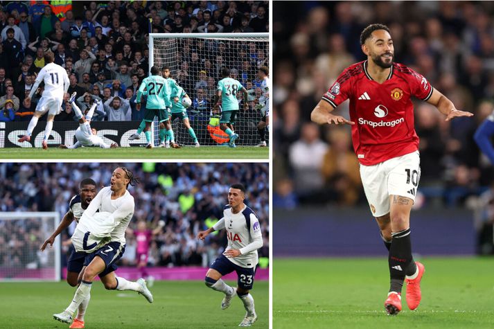 Nokkur glæsileg mörk voru skoruð í gær en því miður fyrir Tottenham dugðu þau ekki öll til sigurs. 