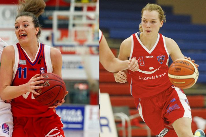 Berglind Gunnarsdóttir og Bergþóra Holton Tómasdóttir.