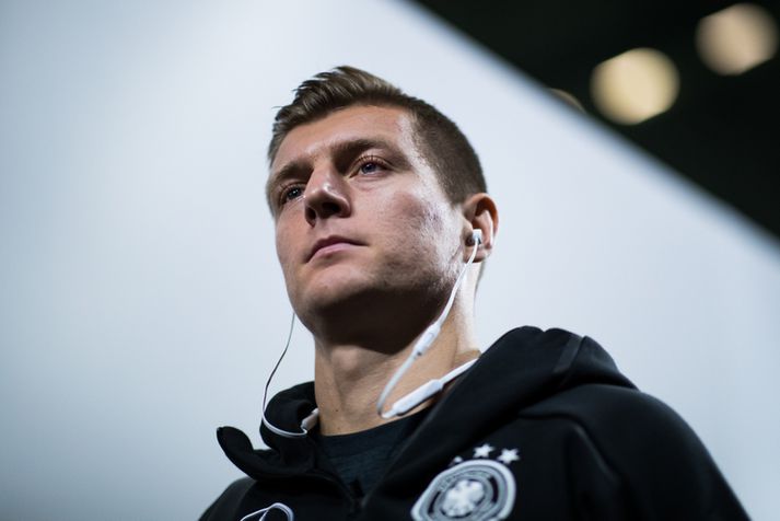 Þýska stórstjarnan Toni Kroos.