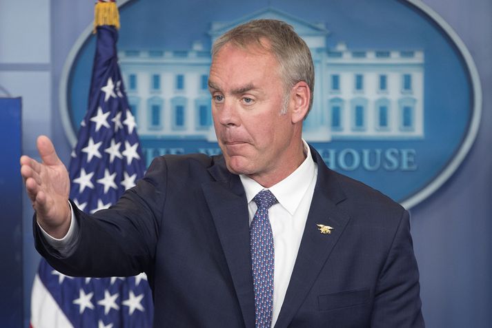 Ryan Zinke, innanríkisráðherra Bandaríkjanna.