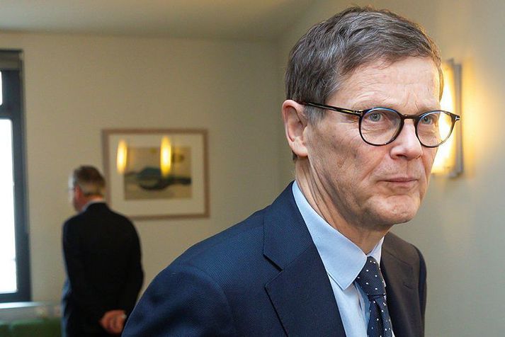 Þorsteinn Már Baldvinsson forstjóri Samherja og stjórnarformaður Síldarvinnslunnar. Samherji á nú aðild að 20 prósent heildarkvóta í landinu. Samkvæmt lögum má ekki fara yfir 12 prósent.