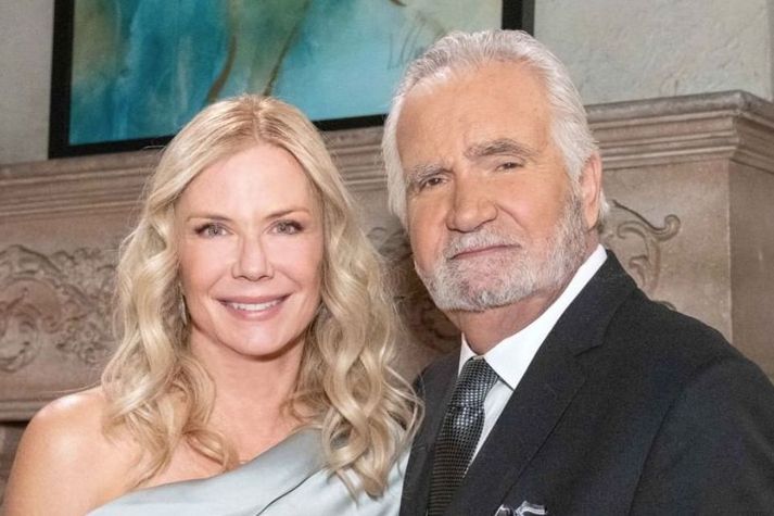 Katherine Kelly Lang hefur farið með hlutverk Brooke Logan í þáttunum Bold and the Beautiful í 35 ár. Það sama má segja um John McCook sem fer með hlutverk Eric Forrester.