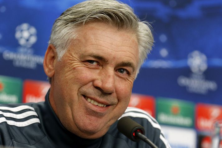 Carlo Ancelotti, þjálfari Real Madrid.