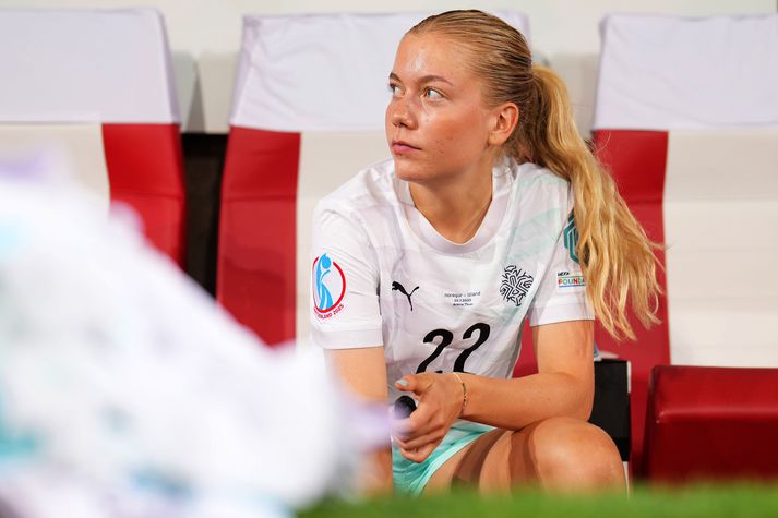 Amanda Andradóttir kveikti heldur betur á sóknarlei Twente þegar hún kom inn á völlinn.