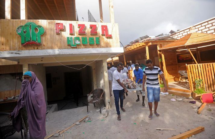 Vígamenn úr röðum hryðjuverkasamtakanna al-Shabab stóðu að árásinni.