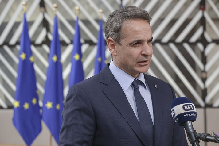 Kyriakos Mitsotakis( er forsætisráðherra Grikklands.