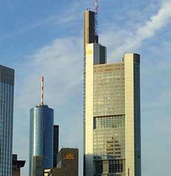 Höfuðstöðvar Commerzbank í Frankfurt.