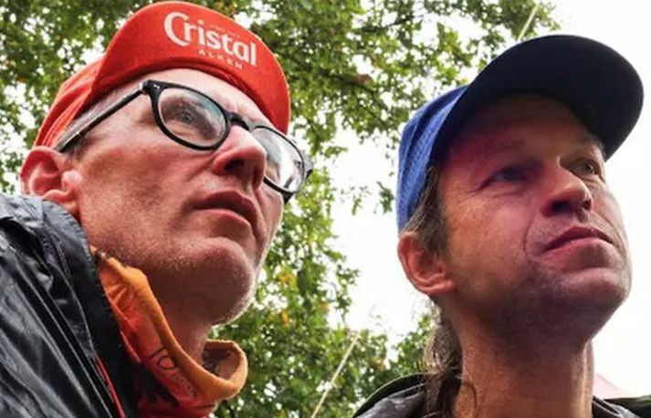 Belgarnir Ivo Steyaert og Merijn Geerts deila heimsmetin.