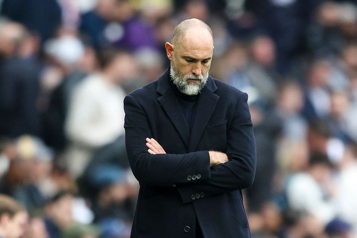 Igor Tudor dapur í bragði á leiknum gegn Nottingham Forest í dag. Hann fékk svo mun verri fréttir eftir leikinn.