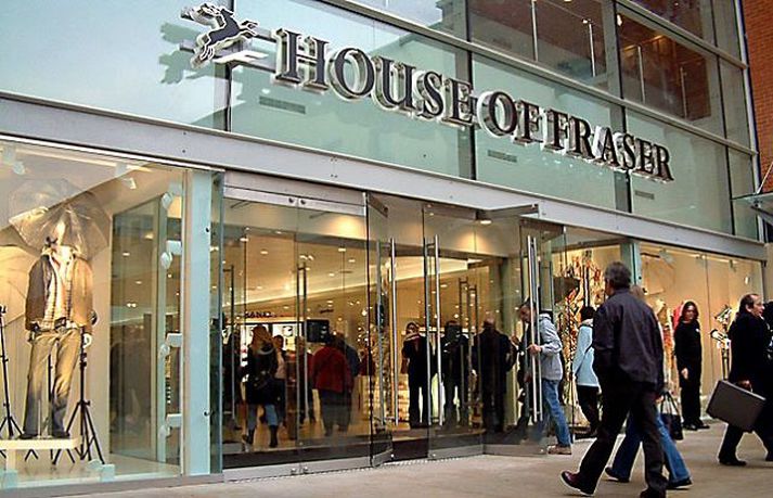 House of fraser verslanakeðjan rekur 61 vöruhús vítt og breitt um Bretlandseyjar og Írland. Gangi yfirtaka fjárfestahópsins Highland Acquisitions eftir taka kaupin gildi 8. nóvember næstkomandi.