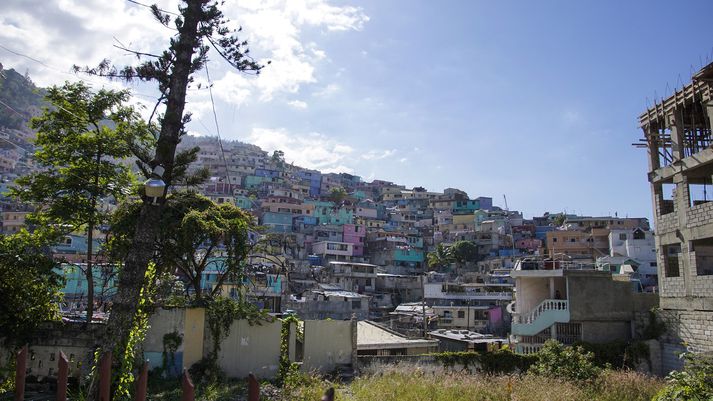 Frá höfuðborg Haítí, Port-au-Prince. Myndin tengist fréttinni ekki beint.