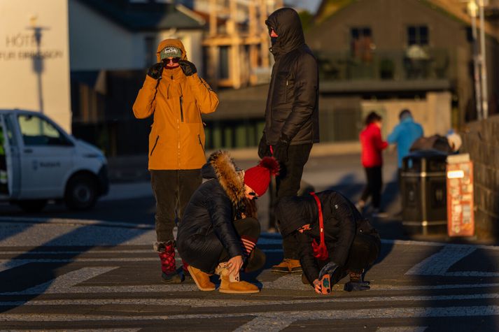 Hiti verður í kringum frostmark.