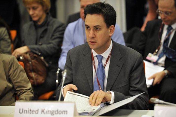 Gert er ráð fyrir að Ed Miliband lýsi yfir framboði í dag. Mynd/ AFP.
